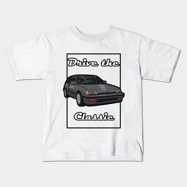Honda Civic IV Kids T-Shirt by JDMzone
